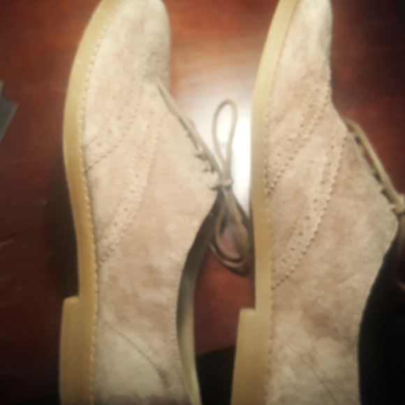 suede lace-up oxfords - Picture 5 of 8